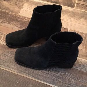 Naya Reviver Black Velvet Boots from Free People